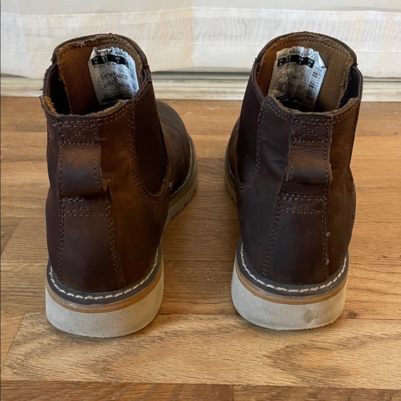 Women’s Carhartt Brown Leather Chelsea Boots Size 7.5 - Picture 4 of 8